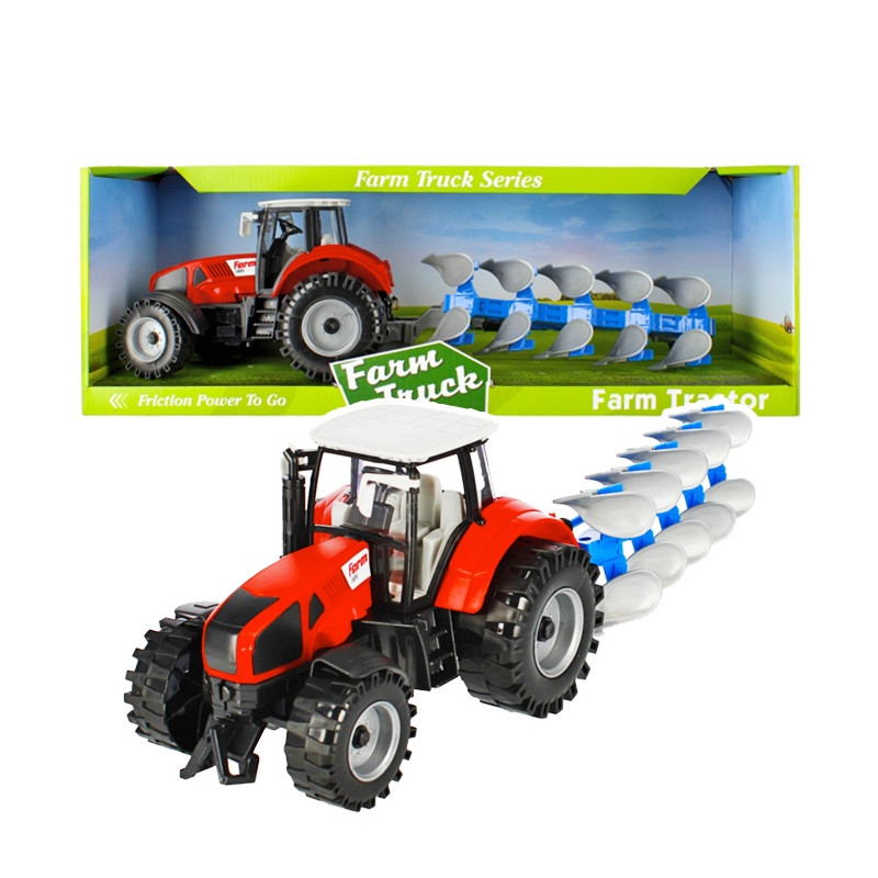 Traktor s doplňky - pull&back