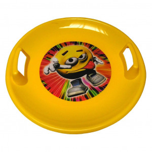 Sněžný talíř BAYO 60 cm žlutý
