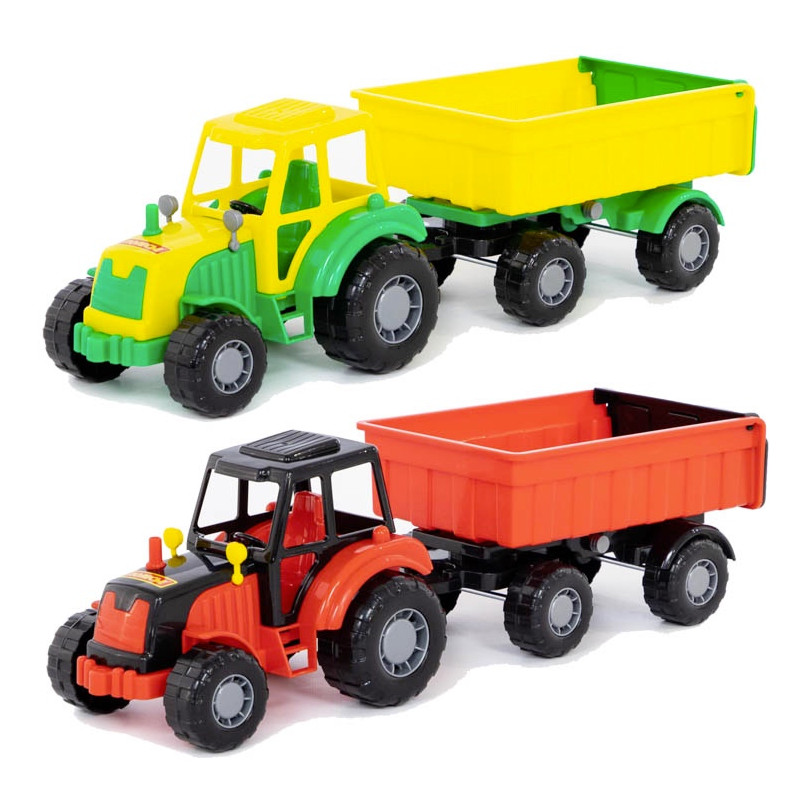 Traktor Majster s prívesom 43cm