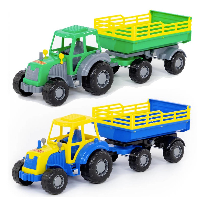Traktor Majster s prívesom 45cm