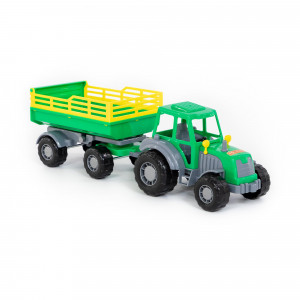Traktor Majster s prívesom 45cm