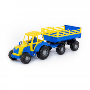 Traktor Majster s prívesom 45cm