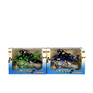 Motorka s jezdcem na setrvačník 16cm