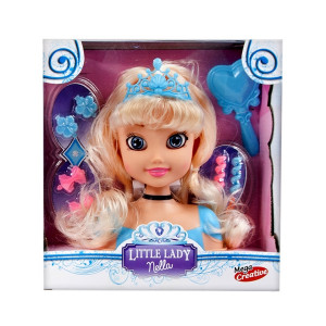 Hlava na česanie - blond