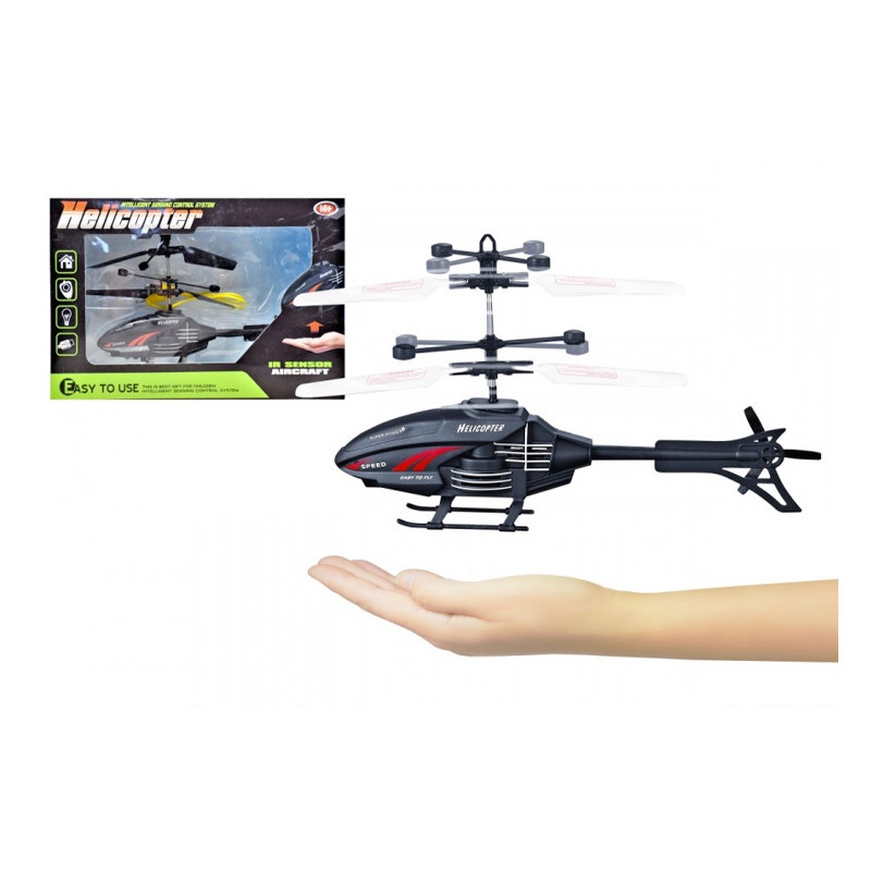 Helikoptéra na ovládání rukou