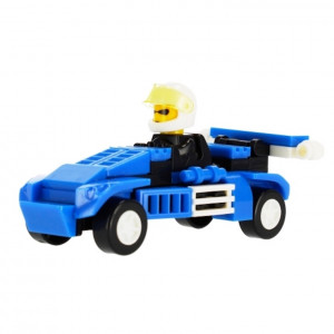 Stavebnice Závodní auto s řidičem