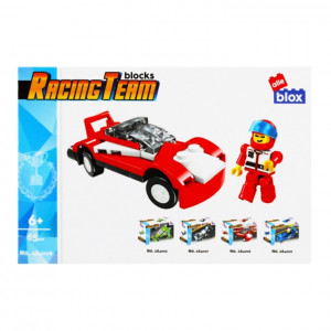 Stavebnice Závodní auto s řidičem