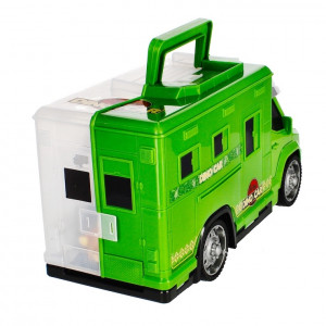 Auto s dinosauřem - světlo, zvuk