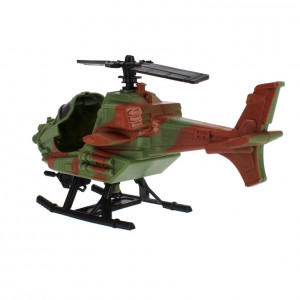 Vojenský set - vojak, helikoptéra, džíp