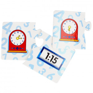 Vzdelávací puzzle - Čas