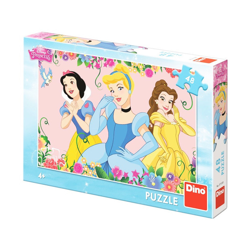 Rozkvetlé princezny - 48 dílků
