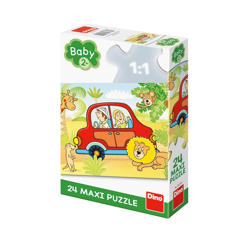 MAXI puzzle Safari - 24 dielikov