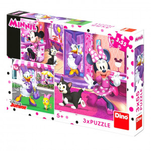 Deň s Minnie 3 x 55 dielikov