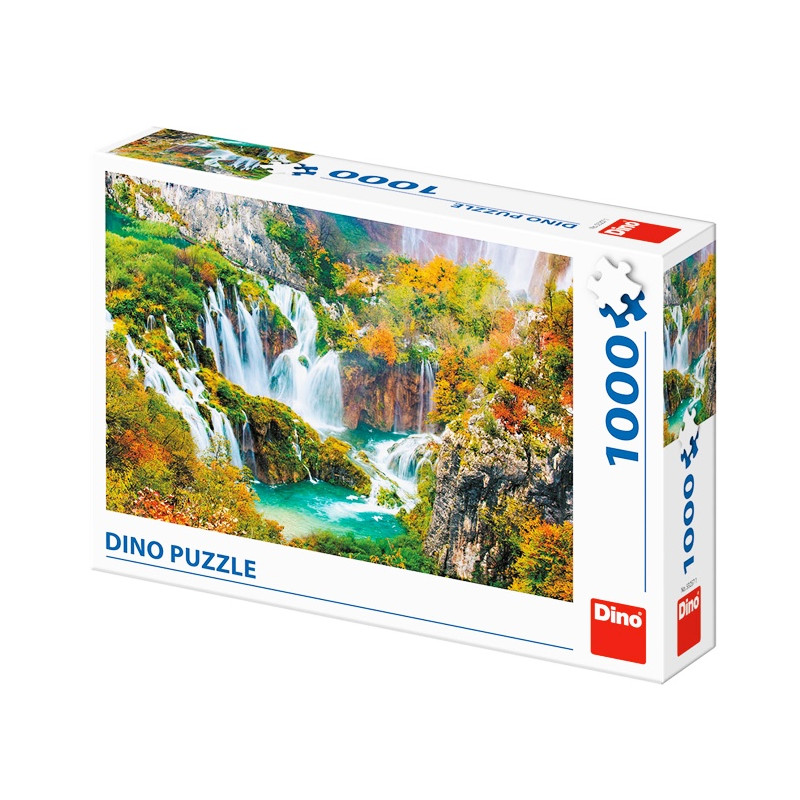 Plitvická jezera 1000 dílků