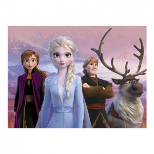 Frozen - 12 Dřevěných kostek