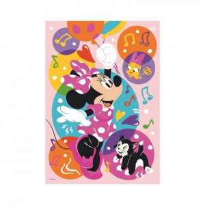Minnie 100 dílků - svítí ve tmě, NEON