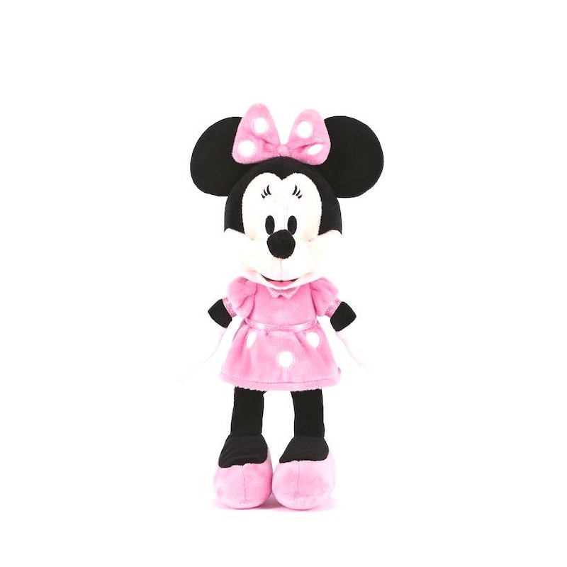 Minnie v růžových šatech