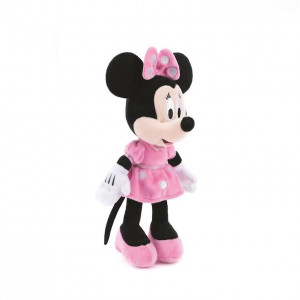 Minnie v ružových šatách