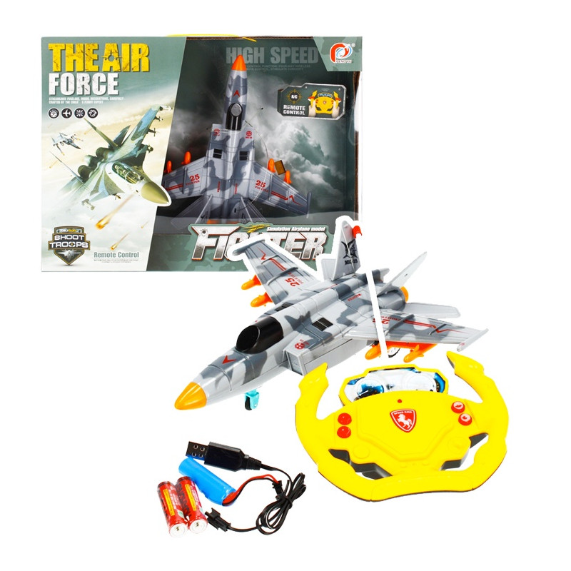R/C Letadlo vojenské na usb nabíjení