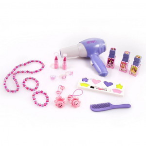 Detský toaletný stolík so stoličkou a príslušenstvom Baby Mix