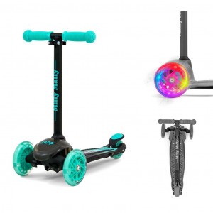 Dětská koloběžka Milly Mally Scooter Zapp black mint