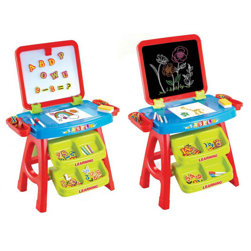 Detská edukačná magnetická tabuľa 3v1 Baby Mix