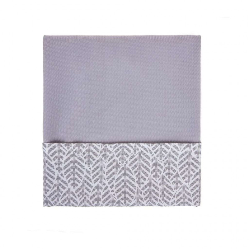 Detská obojstranná deka Velvet Womar 75x100 sivá