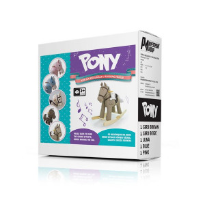 Hojdací koník s melódiou Milly Mally Pony fialový