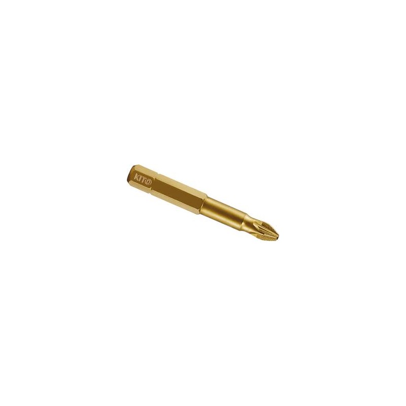 Bit krížový 10ks PZ3x50mm, TiN Shark, krabička, 4821212