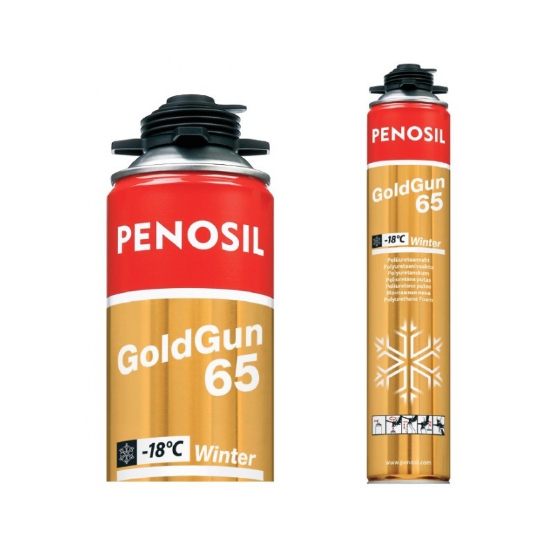Pištoľová pena Zimná Penosil Goldgun 900ml