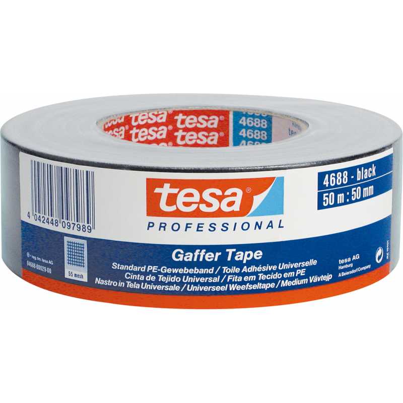 Páska lepiaca textilná sivá, Tesa 94688