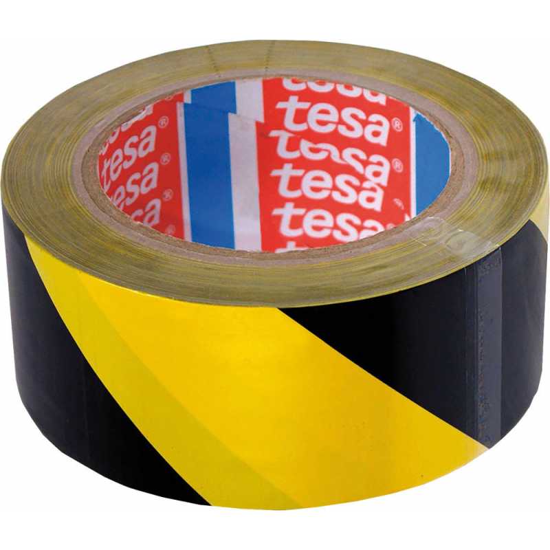 Páska lepící výstražná, 50mmx33m, 96076