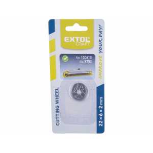 Kolečko řezací do řezačky 22x6x2mm pro 687_688, Extol Craft 103220