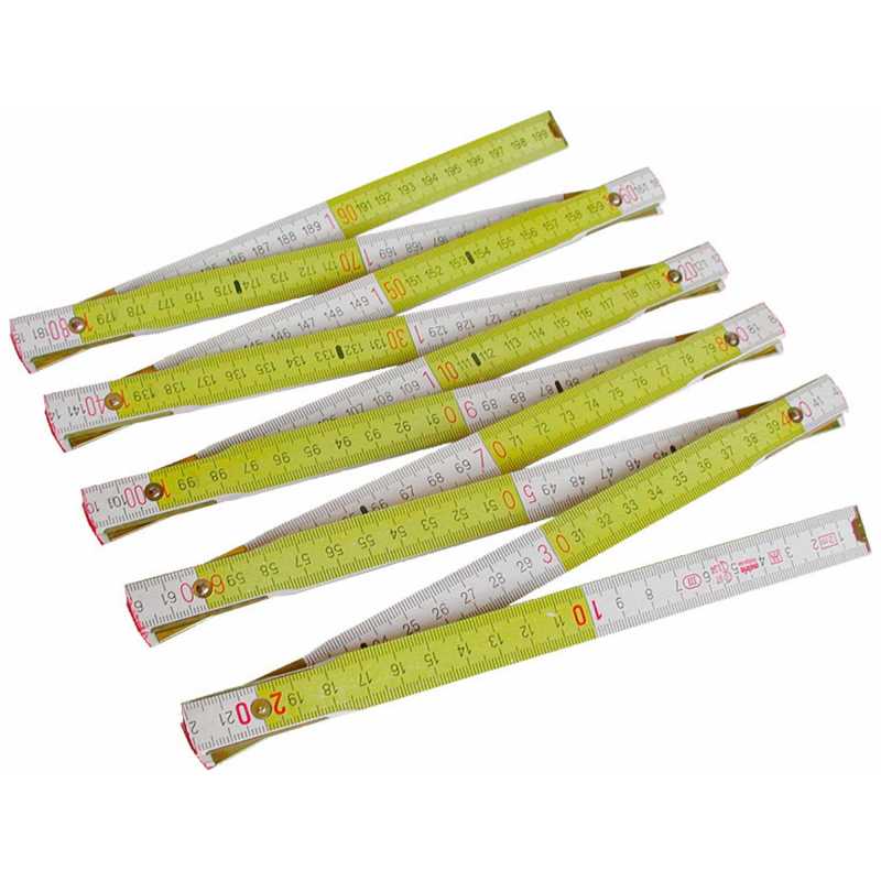 Meter skladací drevený, 2m, Extol Premium 3022
