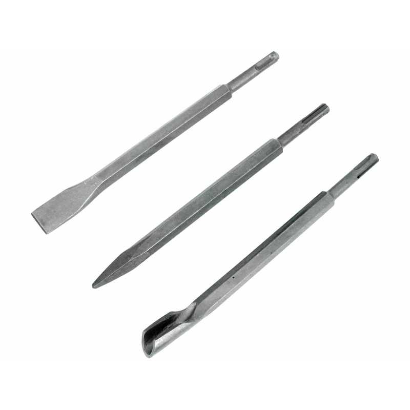 Sekáče do betonu SDS-plus 250mm 3-dílná sada, Extol Craft 23950