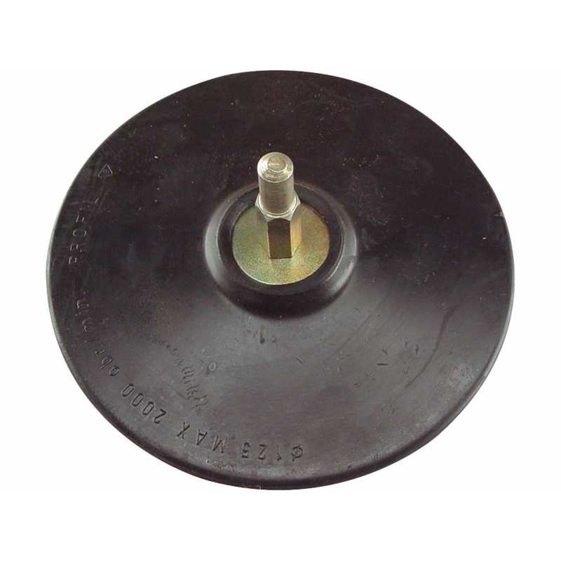 Tanier unášací so suchým zipsom so stopkou 125mm pevný, Extol Craft 108400