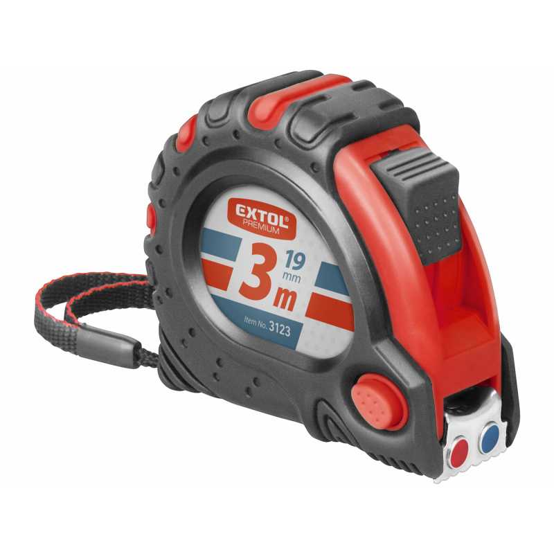 Meter zvinovací, 3m, Extol Premium 3123
