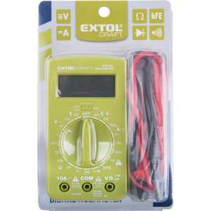 Multimeter digitálny (U,I,R), Extol Craft 600011