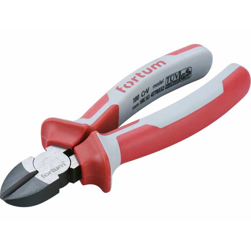 Kleště štípací boční, 180mm, FORTUM, 4770332