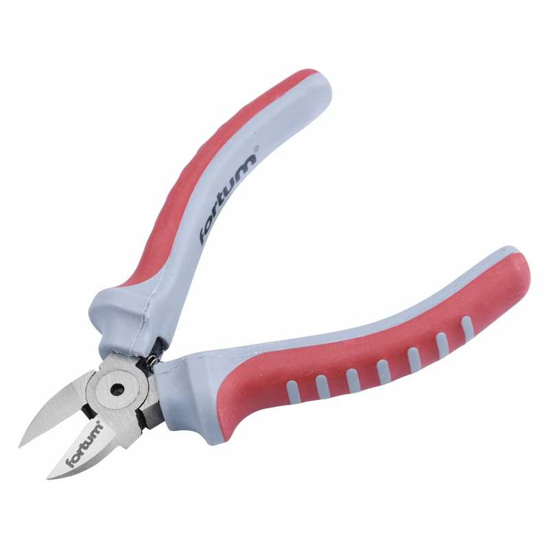 Kliešte štikacie bočné zúžené, 125mm, FORTUM, 4770402