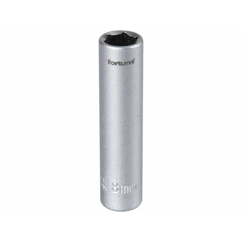 Hlavica nástrčná, 1/4'', 8,0mm predĺžená, Fortum, 4701521