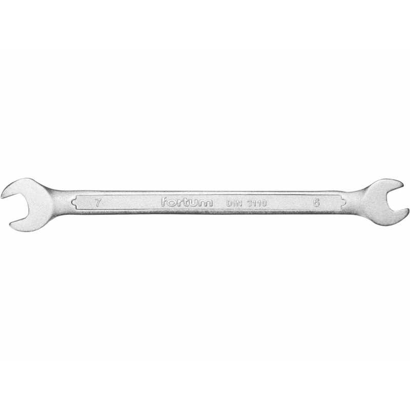 Kľúč vidlicový 6x7mm, FORTUM 4730107