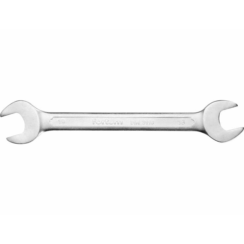 Klíč vidlicový 18x19mm, FORTUM, 4730119