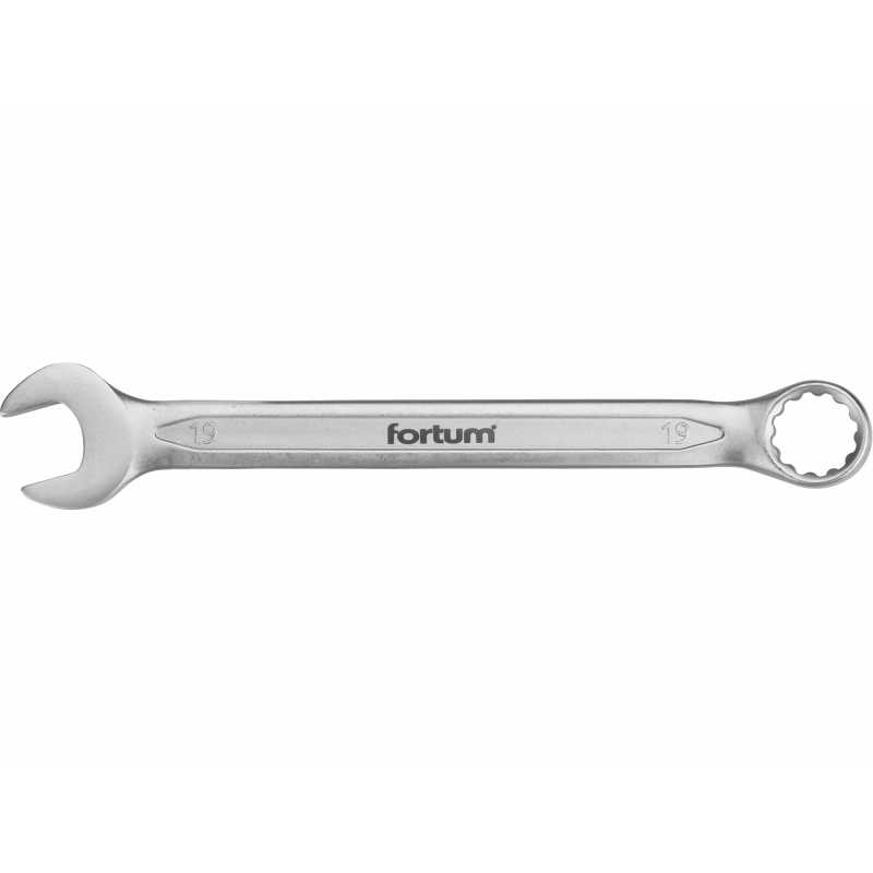 Očko-vidlicový kľúč 19mm, FORTUM, 4730219