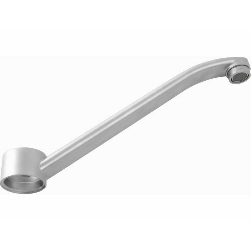 Rameno výtokové pre stojankové batérie 240mm, lesklý chróm, BALLETTO 81062