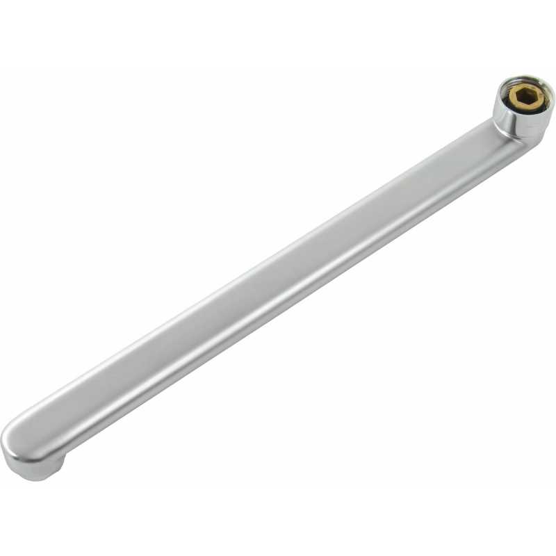 Rameno výtokové rovné 300mm, lesklý chróm, 81064