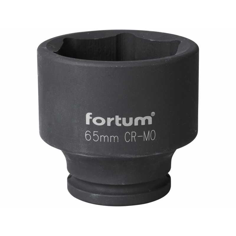 Hlavica nástrčná rázová, 3/4'', CrMoV, 65mm, Fortum, 4703065