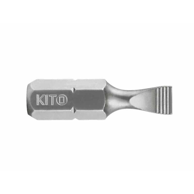Bit plochý 4,0x25mm, Gripp, S2, KITO 4810301