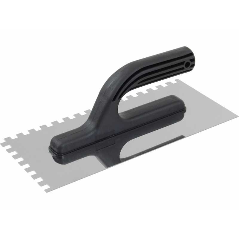 Hladidlo antikorové 270x130mm, zuby 8x8mm, Extol Craft 700305