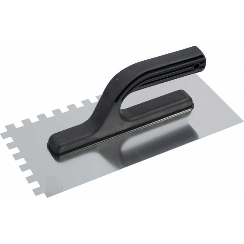 Hladidlo antikorové 270x130mm, zuby 12x12mm, Extol Craft 700307